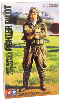 1/16 Японский пилот_ 2МВ _Tamiya_ 36312_