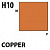 Краска акриловая Mr.Hobby Copper (медь), металлик, 10 мл (H10)