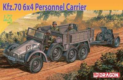 1/72 Автомобиль Kfz_70 6x4 Personnel Carrier _Dragon_ 7377_