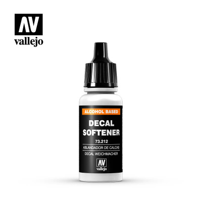 Жидкость для размягчения декалей Vallejo Decal Softener_ 17мл _Vallejo_ 73212_