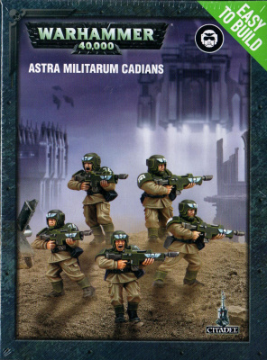 Easy To Build Astra Militarum Cadians (Citadel, 35-33)