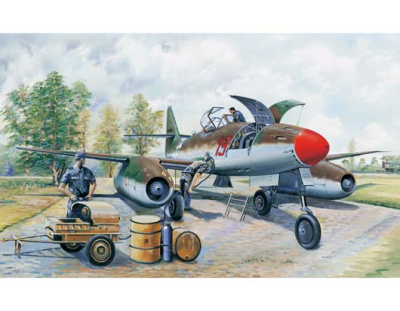 1/32 Самолёт Ме_ 262 А-1а с прозрачными элементами _Trumpeter_ 02261_