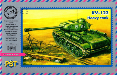 1/72 Тяжелый танк КВ-122 _PST_ 72009_