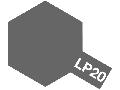 LP-20 Light Gun Metal (светлая стальная)10мл. (Tamiya, 82120)