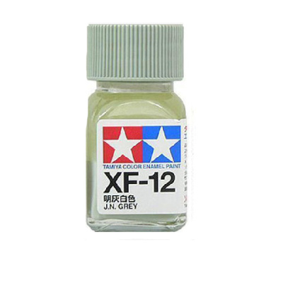 XF-12 Эмаль J_N_Grey _яп_ морская серая__ матовая_ 10мл _Tamiya_ 80312_