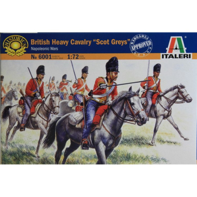 1/72 Британская тяжелая кавалерия _Scot Greys_ _6001_
