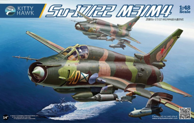 1/48 Самолет Su-17/22 M3/M4 _KittyHawk_ 80144_