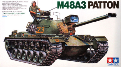 1/35 US forces medium tank M48A3 PATTON _35120_