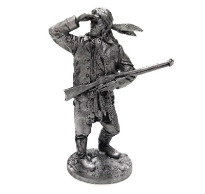 Индеец с ружьем _EkCastings_ ww-26_