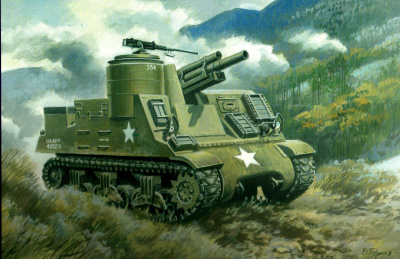 1/72 105-мм самоходная гаубица М7Б2 _UM_ UM228_