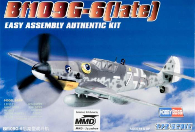 1/72 Самолет Bf 109G-6 _Late_ _80226_