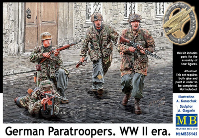 1/35 Немецкие парашютисты, WWII (35145)