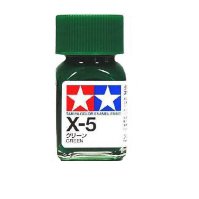 X-05 Эмаль Tamiya_ Green _зеленая__ эмаль_ 10мл _Tamiya_ 80005_