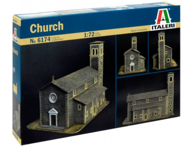 1/72 Диорама Church _церковь_ _Italeri_ 6174_