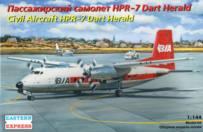1/144 Пас_ самолет Dart Herald BIA _EE_ 144125_