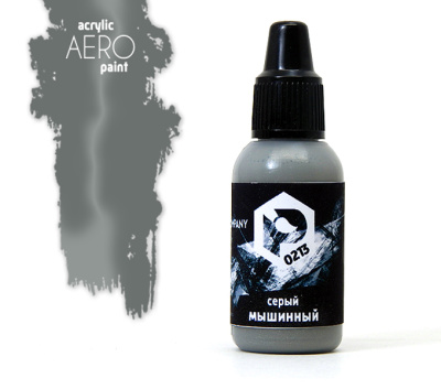Краска Pacific88 Aero_ Серый мышиный_ 18мл _0213_