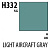 Краска акриловая Mr_Hobby Light Aircraft Gray BS381C/627 _авиац_серый__ полуглянцевая_ 10 мл _H332_