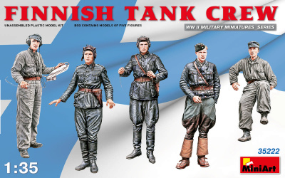 1/35 Финский танковый экипаж _MiniArt_ 35222_