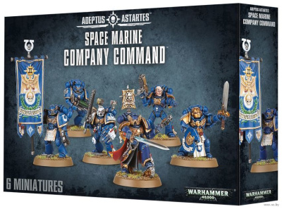 Adeptus Astartes Space Marine Company Command _Citadel_ 48-51_
