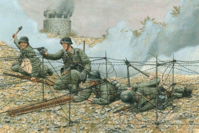 1/35 Фигуры _Немецкие горные части_ _Dragon_ 6538_