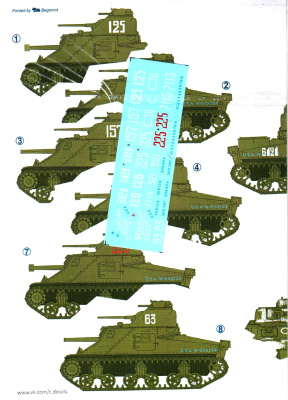 1/72 M3 Lee_ Часть 1 _Colibri_ 72064_