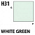 Краска акриловая Mr.Hobby White Green (бело-зеленый), глянцевая, 10 мл (H31)