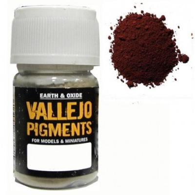 Пигмент Vallejo_ Brown Iron Oxide_ 35 мл_ _Vallejo_ 73108_