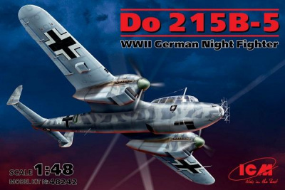 1/48 Do 215 B-5, германский ночной истребитель 2 МВ (ICM, 48242)