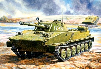 1/35 ПТ-76 Плавающий танк _35171_