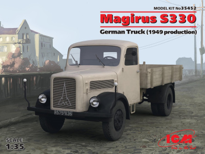 1/35 Нем_ автомобиль Magirus S330_ 1949 г_ _ICM_ 35452_