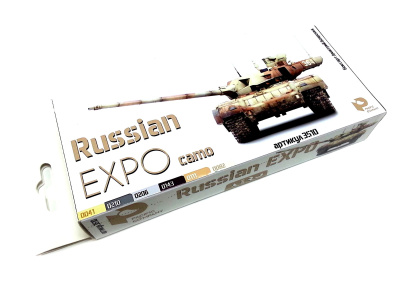 AERO Набор красок Russian EXPOcamo_ 6х18мл _3511_