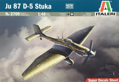 1/48 Самолет  JU 87 D-5 STUKA _Italeri_ 2709_