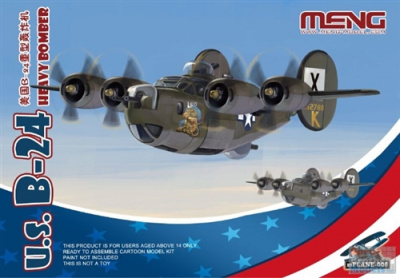 U.S. B-24 HEAVY BOMBER (MENG, mPLANE-006)