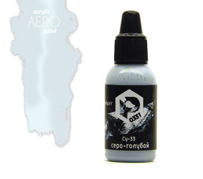 Краска Pacific88 Aero_ Су-33 серо-голубой_ 18мл _0331_