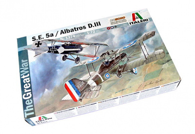 1/72 Самолет S.E.5a / Albatros D.III (Italeri, 1374)