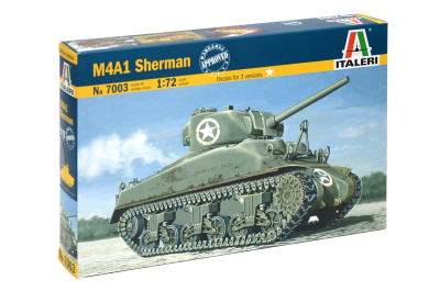 1/72 Танк M4A1 Sherman _Italeri_ 7003_