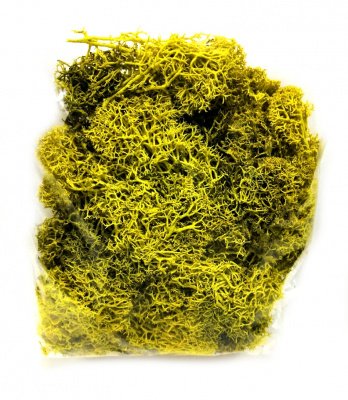 Мох макетный, желтый, 50 грамм (ZIPmaket, 70105)