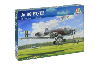 1/72 Самолёт JU 86 E1/E2 _Italeri_ 1391_
