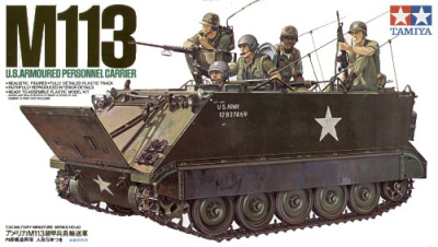 1/35 US Armored Personnel Carriet M113_ с внутренним интерьером _35040_