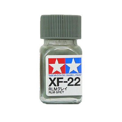 XF-22 Эмаль RLM Grey _RLM серый__ матовая_ 10мл _Tamiya_ 80322_
