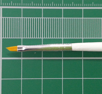 Кисть из синтетического волоса_ ретушная _ 2 _3632_