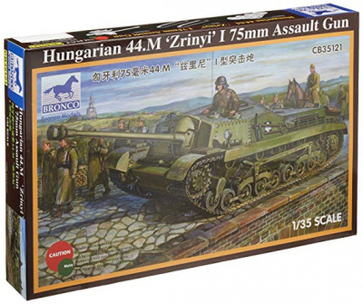 1/35 75mm Assault Gun 44.M Zrinyi I (Bronco, CB35121)