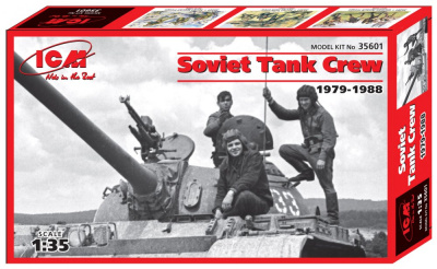 1/35 Советский танковый экипаж _1979-1988_ _ICM_ 35601_