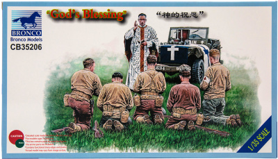 1/35 Фигуры “God’s Blessing” __Бог благословляет__ _Bronco_ CB35206_