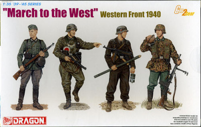 1/35 Фигуры _Марш на Запад__ западный фронт_ 1940г_ _Dragon_ 6703_