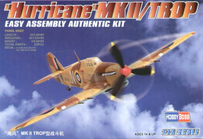 1/72 Самолет _Hurricane_ MKII/TROP _80216_