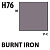 Краска акриловая Mr_Hobby Burnt Iron _жженый металл__ металлик_ 10 мл _H76_