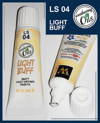 Масляная краска Wilder (матовая), Light Buff, 20 мл (LS04)