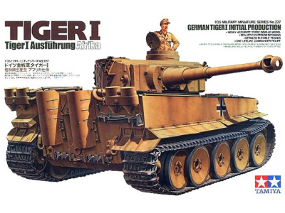 1/35 Танк Tiger I ранняя версия с одной фигурой _Tamiya_ 35227_