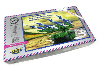 1/72 Зенитная ракетная система ПВО С-125М _Нева-СЦ__ самоходная ракетная установка _PST_ 72066_